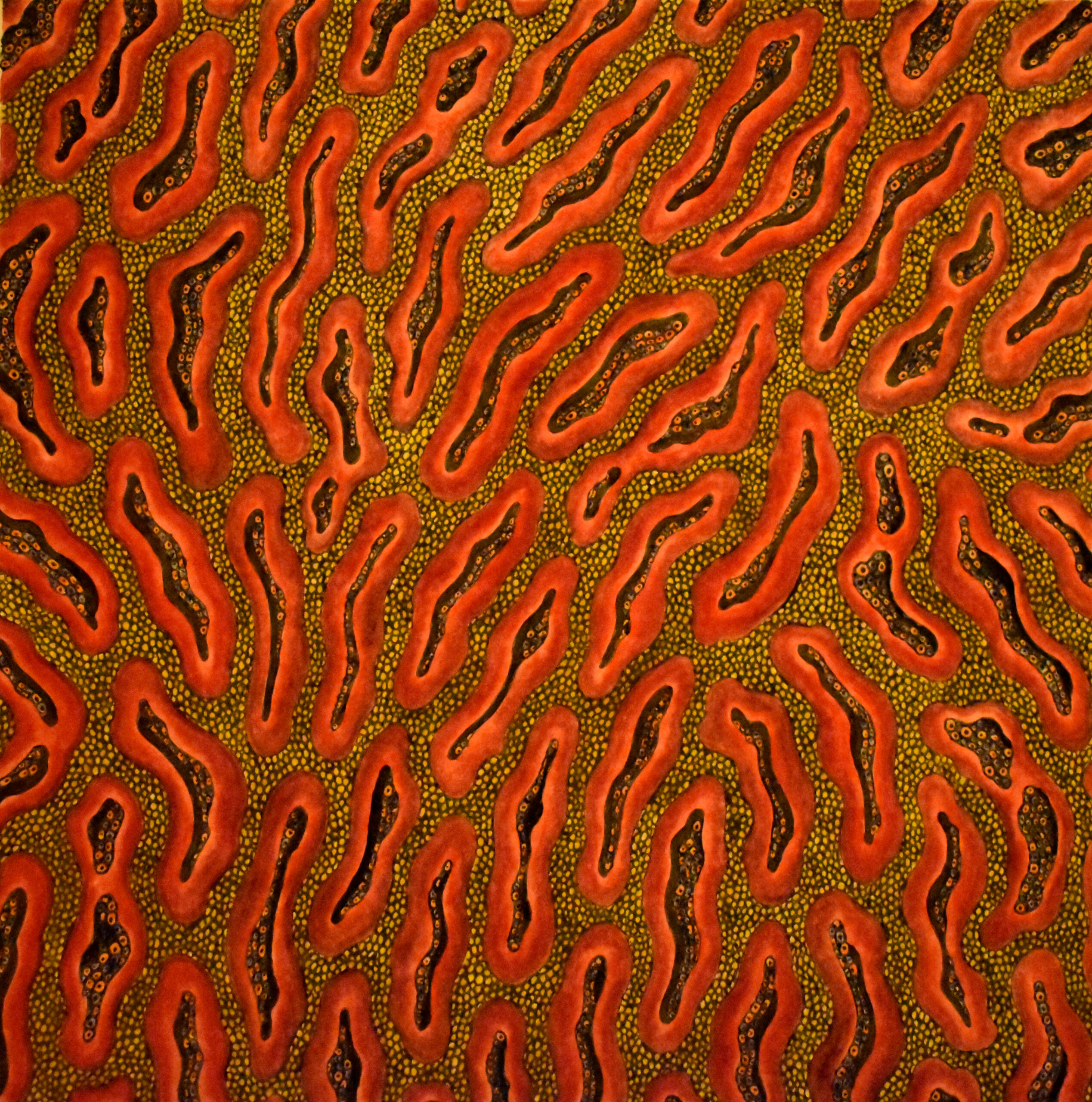 Blessures psychiques, 2025, 18 x 18 cm